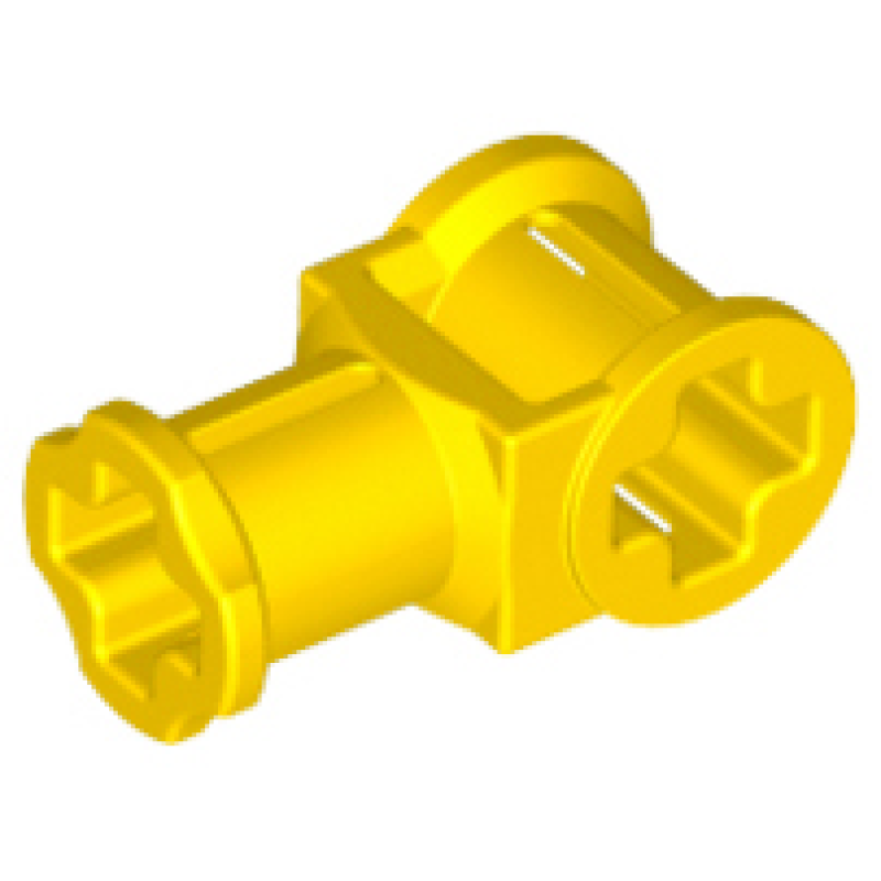 Technic, As Koppeling met As Gat Yellow